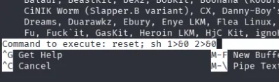 nano open as root